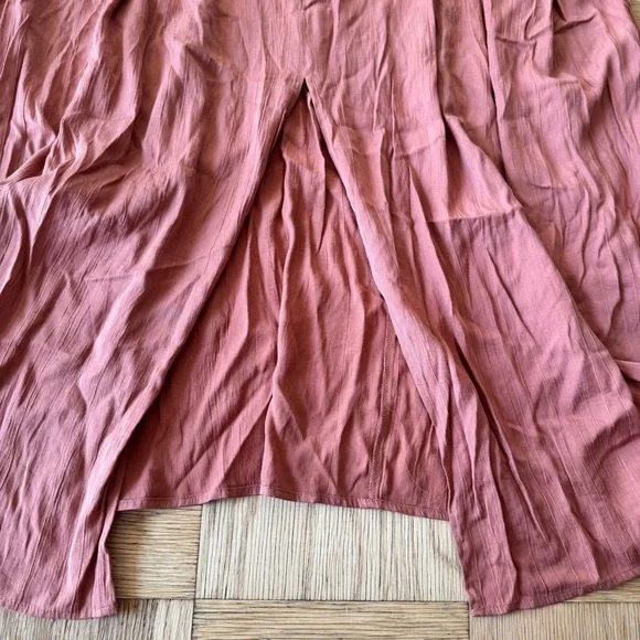 ASTR The Label XL Mid Cutout Sleeveless Maxi Dress Clay Brown Vacation Wedding - Picture 6 of 9